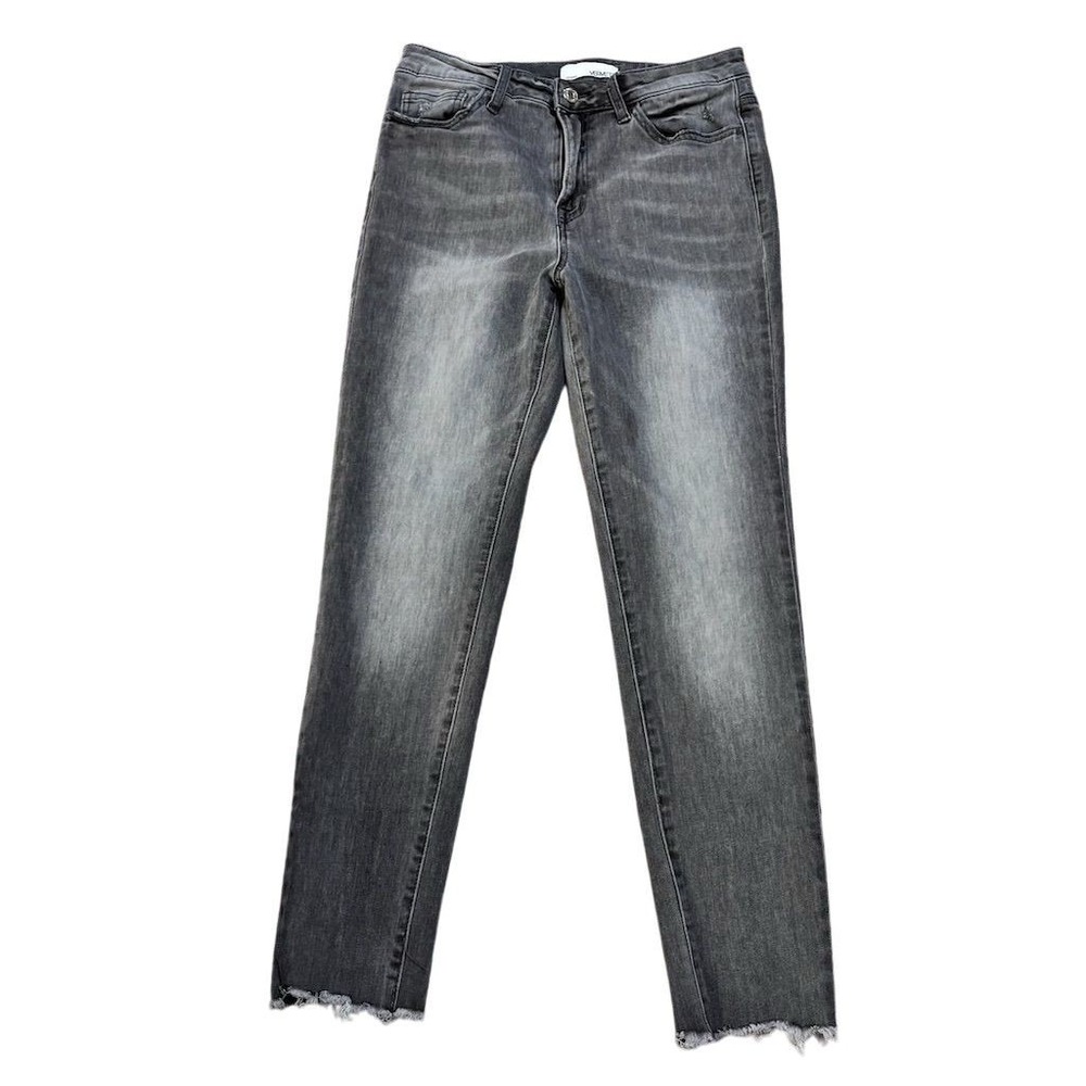 Vervet Los Angeles Women's Gray Distressed Relaxed Jeans Size‎ 29
